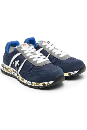 Premiata Low-top suede sneakers