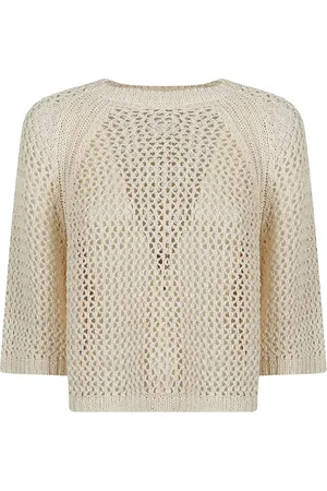 Fabiana Filippi Open-knit cotton jumper