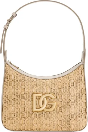 Dolce & Gabbana Rafia crochet shoulder bag