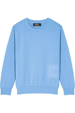 VERSACE Logo-detail sweatshirt