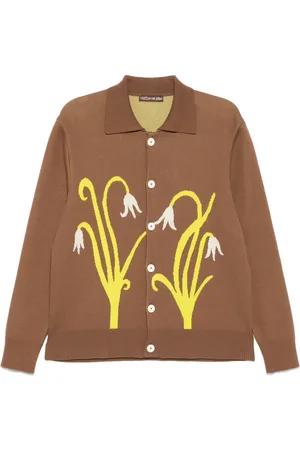 Chateau Double snowdrop polo cardigan