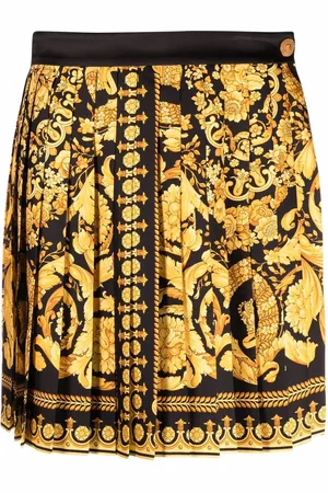 VERSACE Barocco pleated skirt