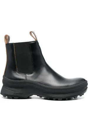 Jil Sander Leather Chelsea boots