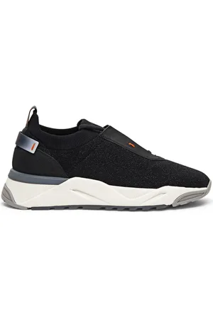 santoni Knitted-upper sneakers
