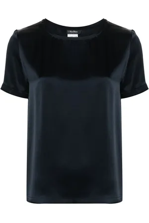Max Mara Rebecca satin T-shirt