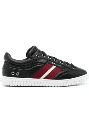 Bally Panelled leather sneakers