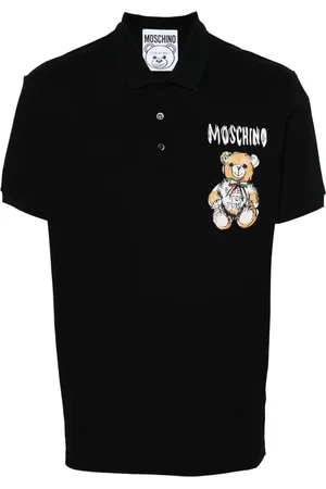 Moschino Teddy Bear cotton polo shirt