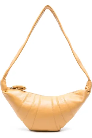 LEMAIRE Medium Croissant leather shoulder bag