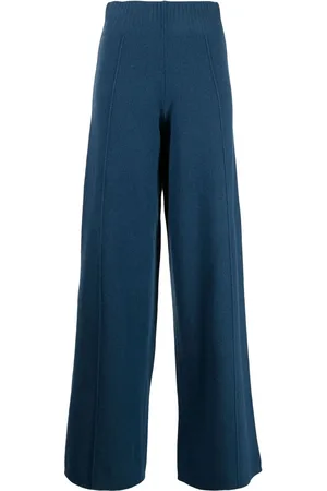 PRINGLE OF SCOTLAND High-waisted knitted trousers