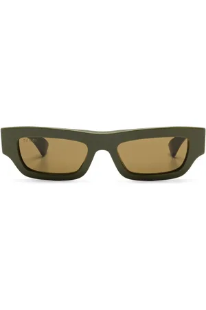 Gucci Rectangle-frame sunglasses