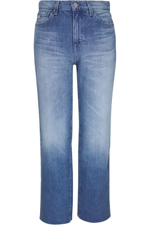 AG Jeans Logo-patch jeans