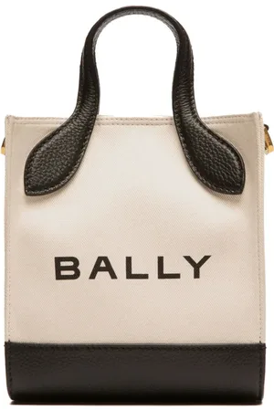 Bally Bar logo-print tote bag