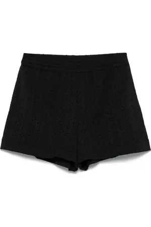 FISICO Broderie-anglaise shorts