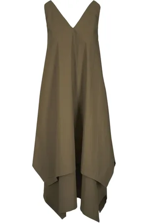 ODEEH Handkerchief-hem dress