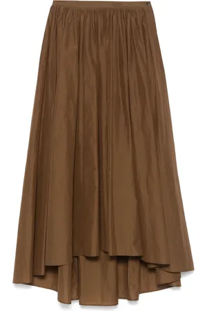 Serafini Pleated maxi skirt