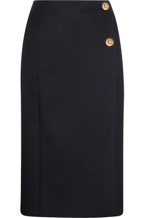 Givenchy Wool-blend straight skirt