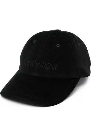Saint Laurent Logo-embroidered cap
