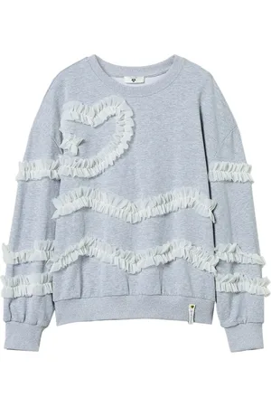 Twin-Set Ruffle-detail sweatshirt