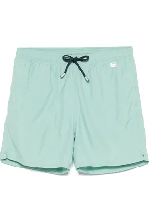 MC2 SAINT BARTH Logo-patch swim shorts