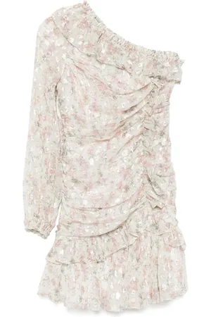 Needle & Thread Ophelia Ditsy one-shoulder dress