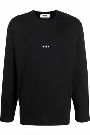 Msgm Logo-print longsleeved T-shirt