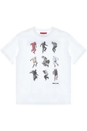 Kusikohc Graphic-print cotton T-shirt