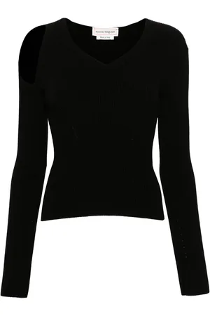 Alexander McQueen Cut out-detail sweater