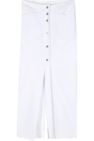 Litkovskaya Elise denim maxi skirt
