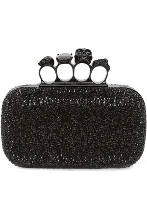 Alexander McQueen Four Ring clutch bag