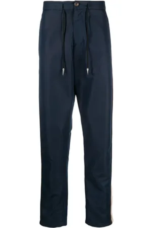 Roberto Cavalli Side-stripe drawstring track pants