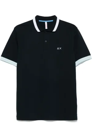 sun68 Contrast-stripes polo shirt