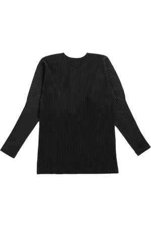 Issey Miyake Pliss??-effect T-shirt