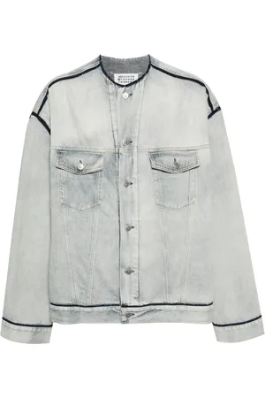 Maison Margiela Four-stitch logo denim jacket