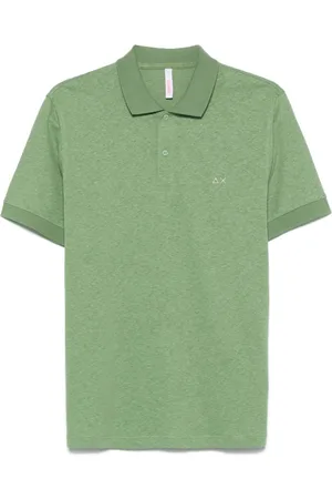 sun68 Logo-embroidered polo shirt
