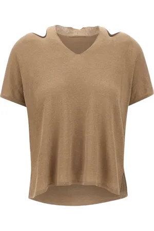 KANGRA CASHMERE Linen T-shirt