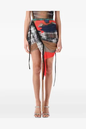 OTTOLINGER Surf plain mesh mini skirt
