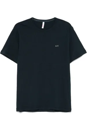 sun68 Logo-embroidered T-shirt
