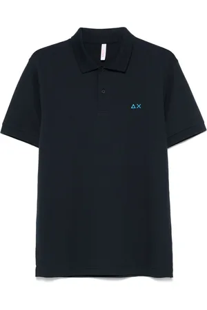 sun68 Floral-print polo shirt