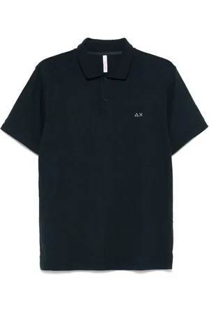 sun68 Logo-embroidered polo shirt
