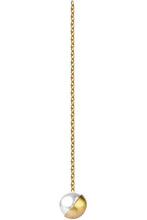 SHIHARA Half Pearl Chain Earring 135??