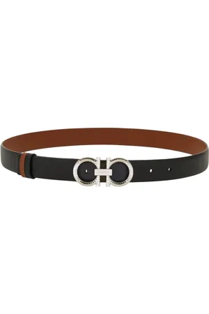 Salvatore Ferragamo Reversible adjustable Gancini belt