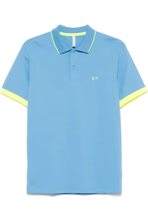 sun68 Logo-embroidered polo shirt
