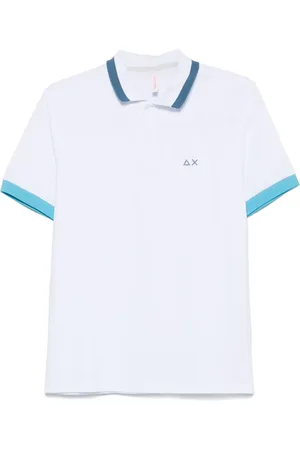 sun68 Contrast-stripes polo shirt