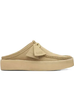 Clarks Wallabee Cup Low "Maple Side" mules