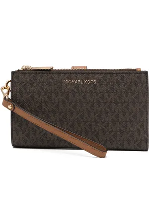 Michael Kors Adele monogram clutch bag