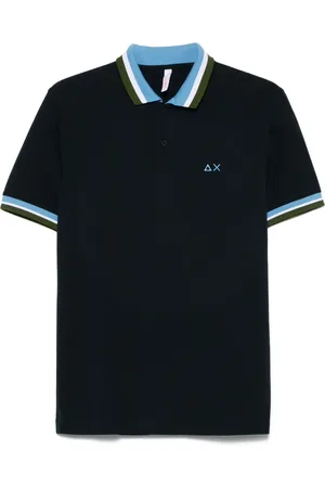 sun68 Piqu??-weave polo shirt