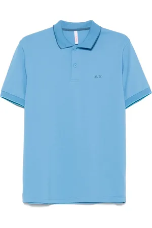 sun68 Contrast-trim polo shirt