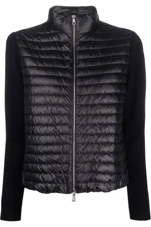 Moncler Contrasting-sleeve padded jacket