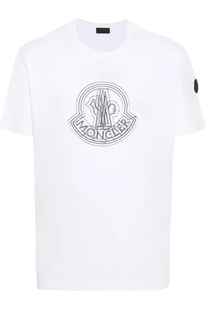 Moncler Appliqu??-logo cotton T-shirt