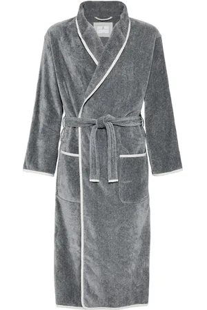 Brunello Cucinelli Logo-embroidered bathrobe